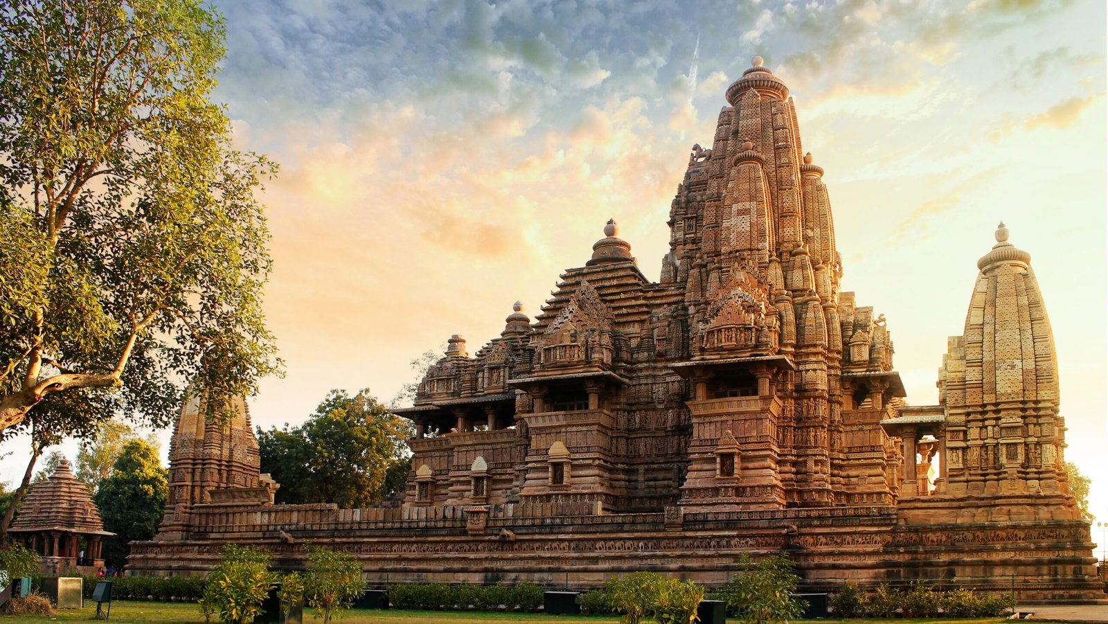 Khajuraho Temple in Madhya Pradesh, India