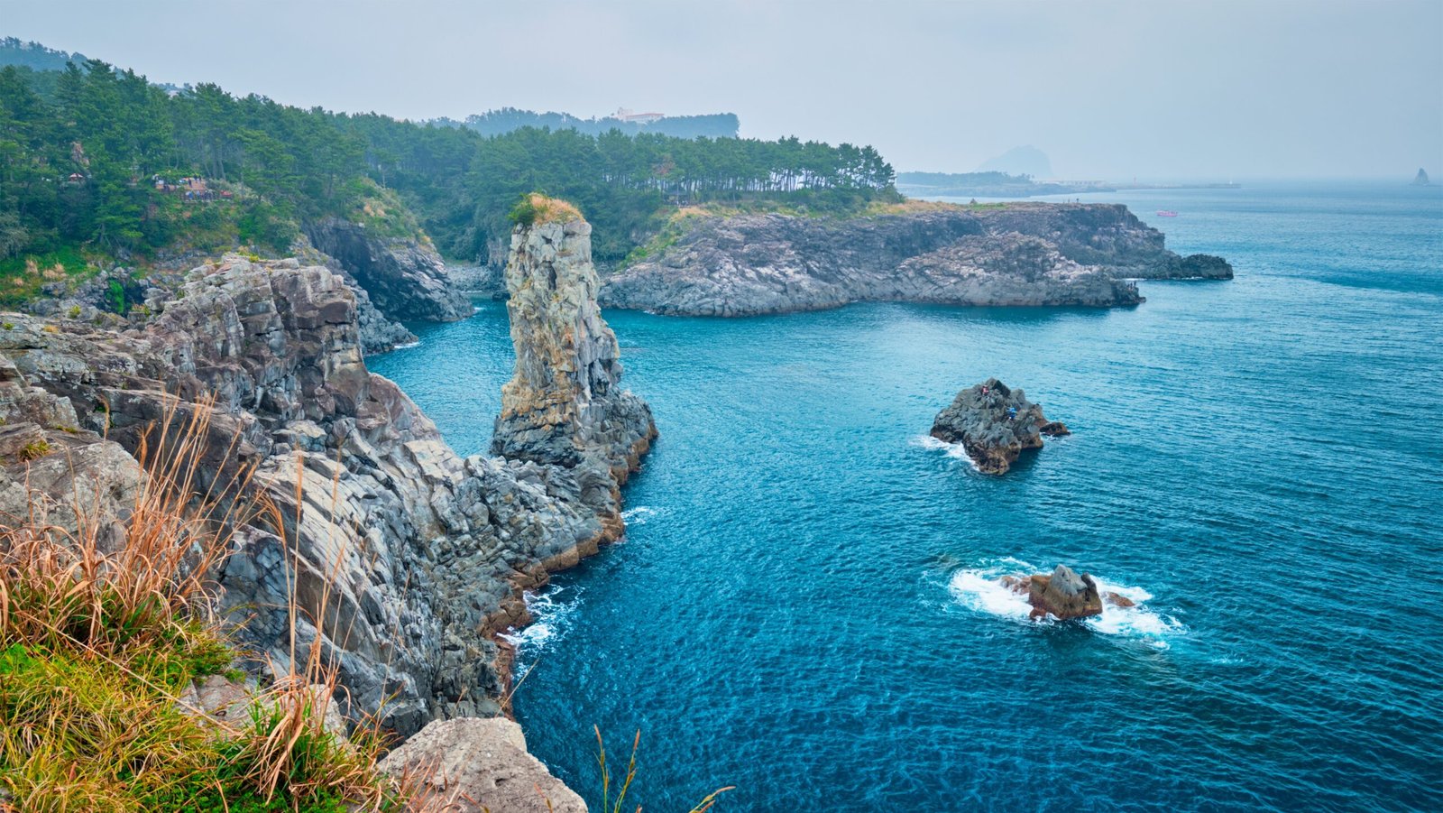 Oedolgae Rock in Jeju Island of South Korea